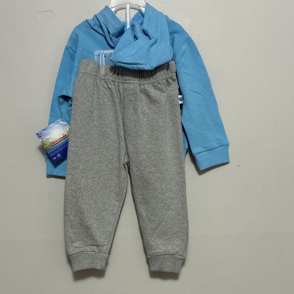 NWT Paw Patrol Toddler Boys Hoodie Pants Set Go Team Light Blue Gray 18M Nick Jr - Picture 3 of 7